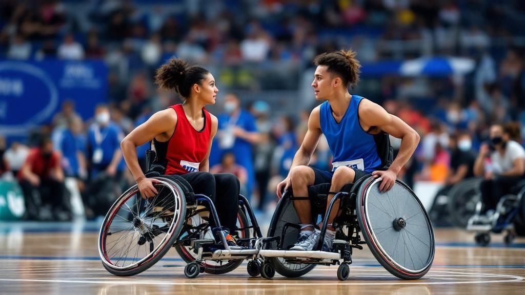 Wheelchair Basketball Athletes Display High-Level Performance at International Championship